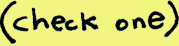 check one